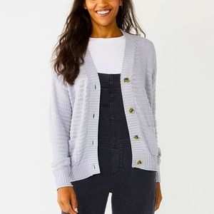 NWT Sonoma Cardigan Button Down Sweater XL